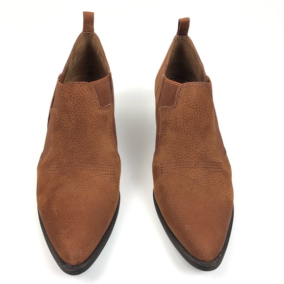 LUCKY BRAND WESTERN ANKLE BOOTIES BOHO SIZE 8.5 - Picture 2 of 7